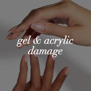 gel & acrylic damage