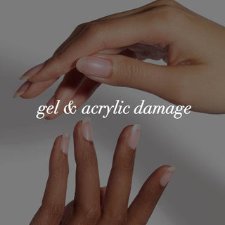 gel & acrylic damage