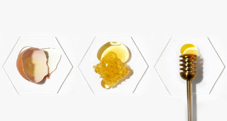 The Gold Standard- The traditional tried-and-true, egg and honey facial reimagined and supercharged!