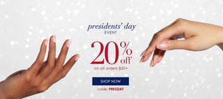 Presidents' Day Event 20% OFF code: PRESDAY